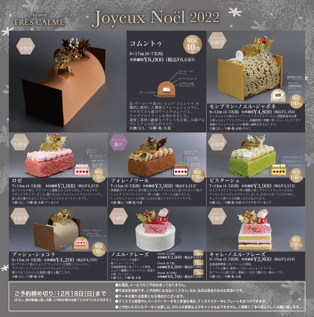 クリスマス2022